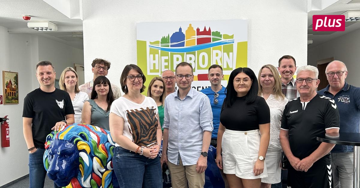 Delegation aus der Partnerstadt Iława ist zu Besuch in Herborn